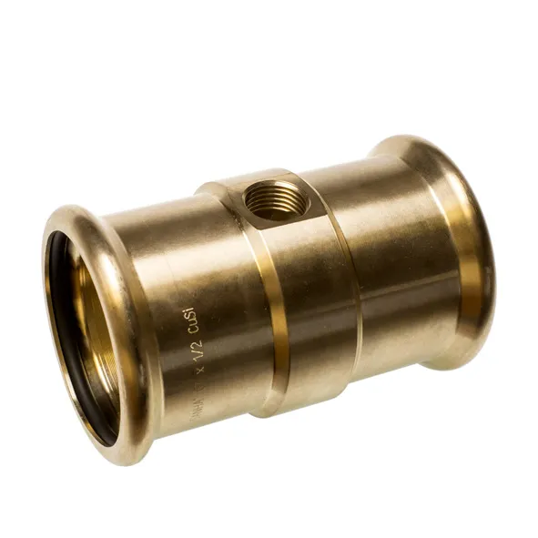 PURAPRESS Flow Check Coupling with 4 holes