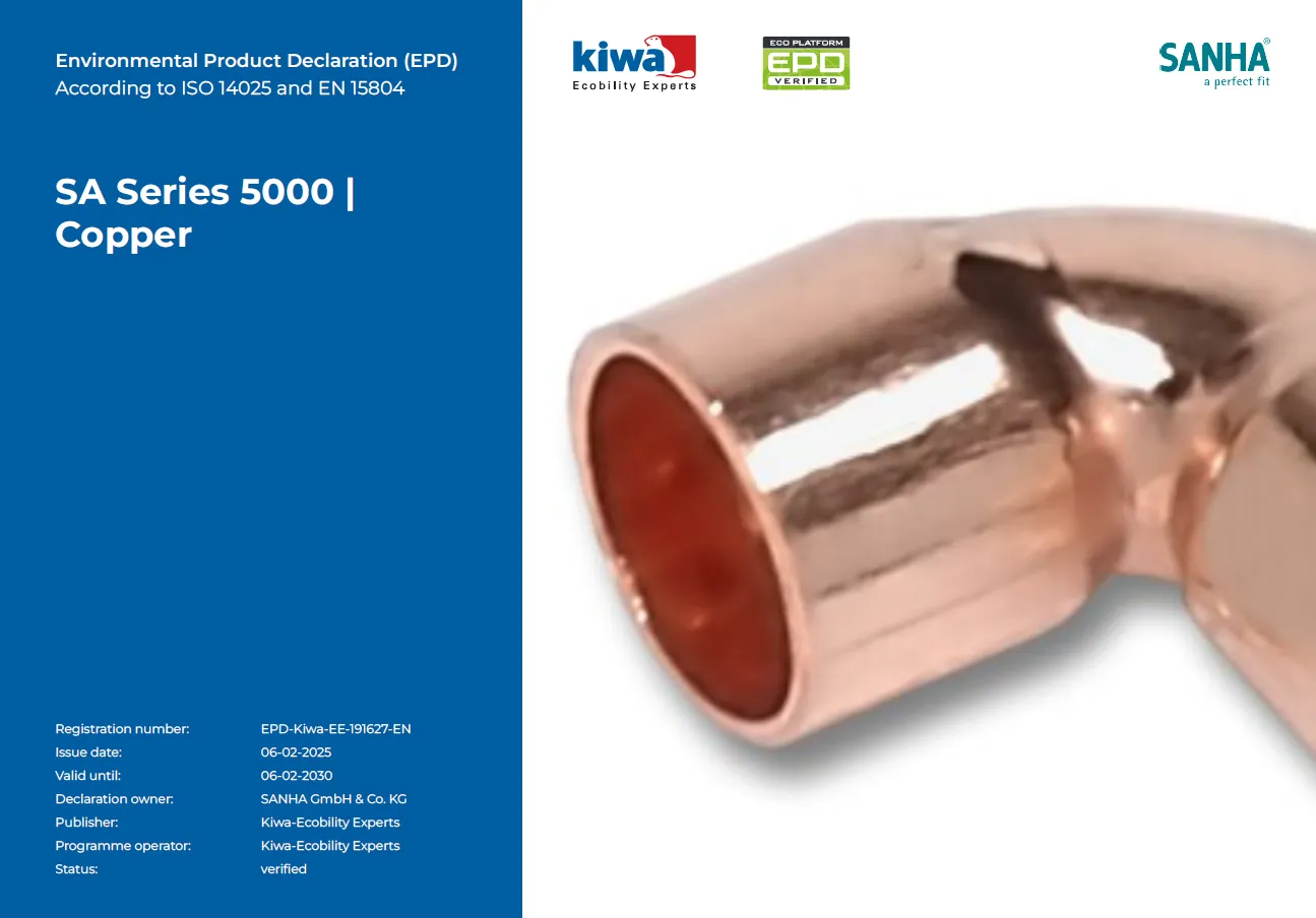 Coverbild für EPD zur SA Serie 5000 aus Kupfer