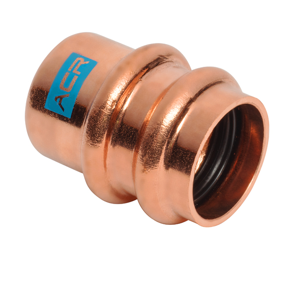 ACR Copper Press End Cap