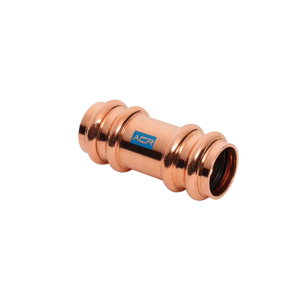 Die ACR Copper Press Schiebemuffe – aus Kupfer