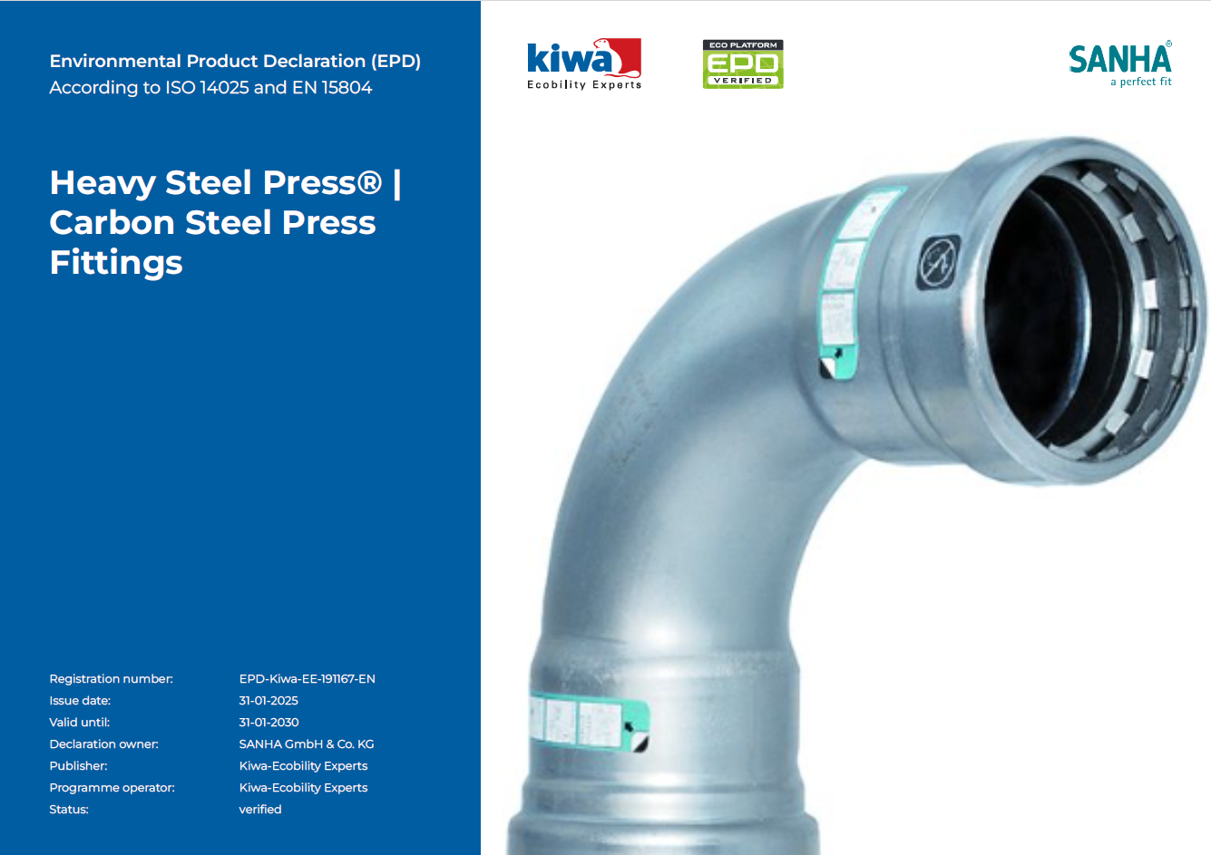 Coverbild für EPD zur Heavy Steel Press®-Serie