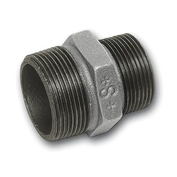Galv. hexagon nipple reducing
