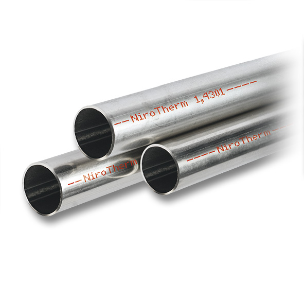 NiroTherm pipe 6 m rods