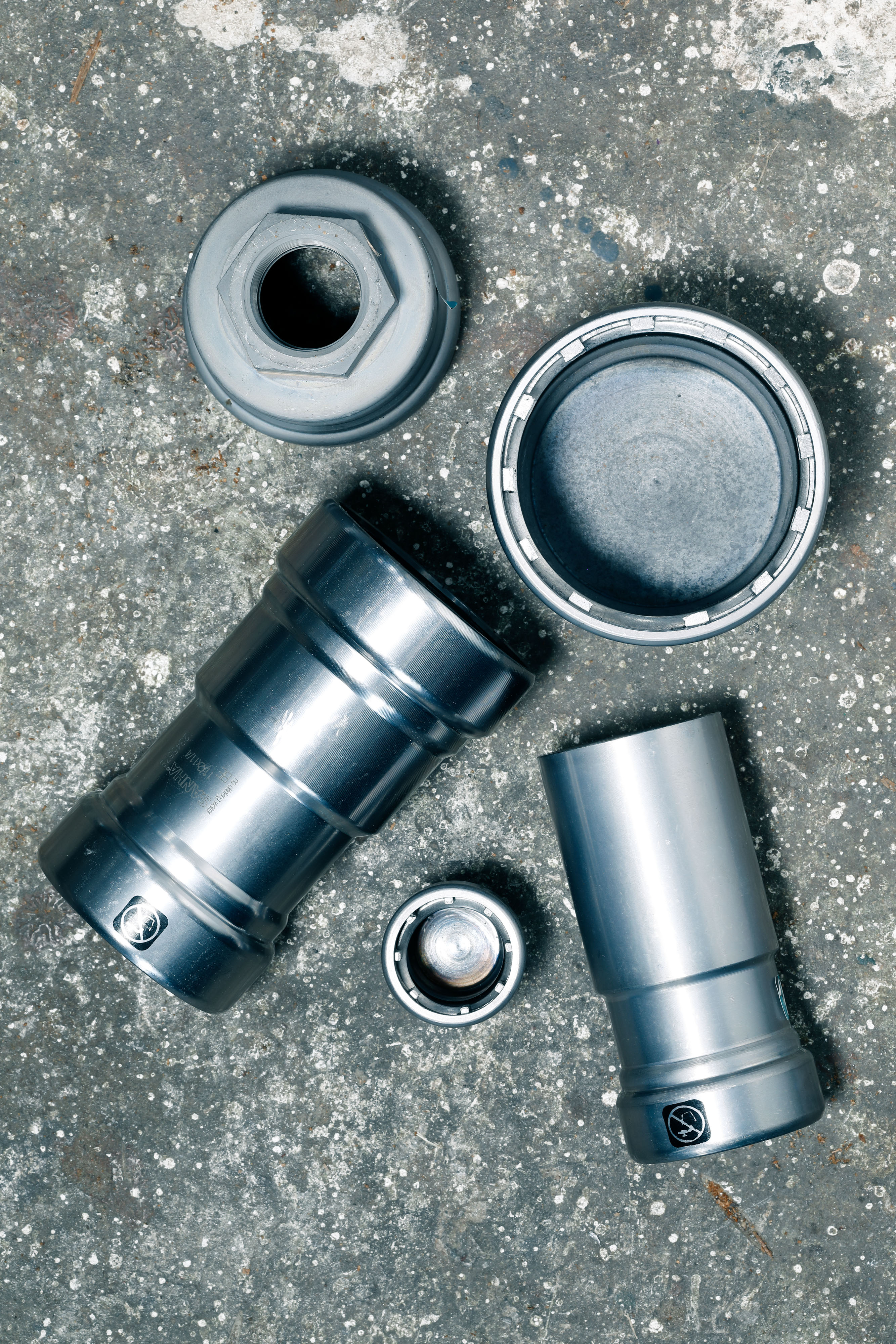 C-Stahl Fittings auf Baustelle