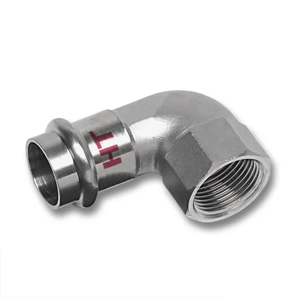NiroTherm Industry Coude 90° mixte fileté