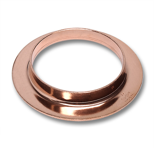 Slip-on collar for brazing