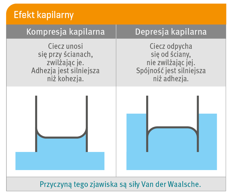 Kapillarwirkung 