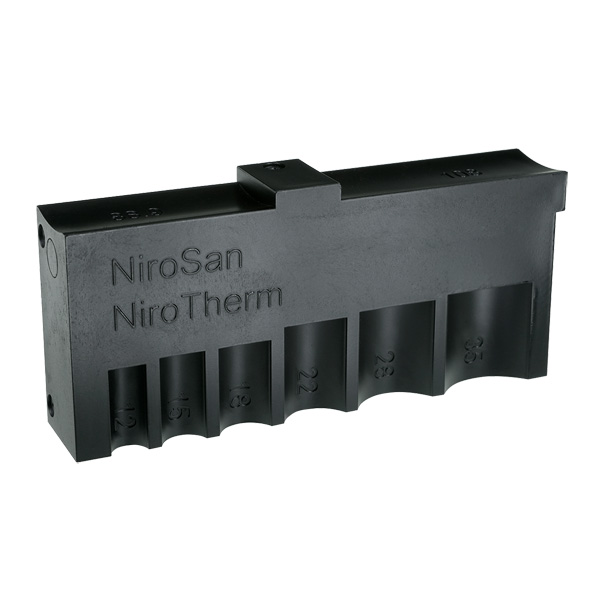 Rohrmarkierungsschablone für NiroSan + NiroTherm