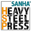 Heavy Steel Press Union adaptor, flat seal.