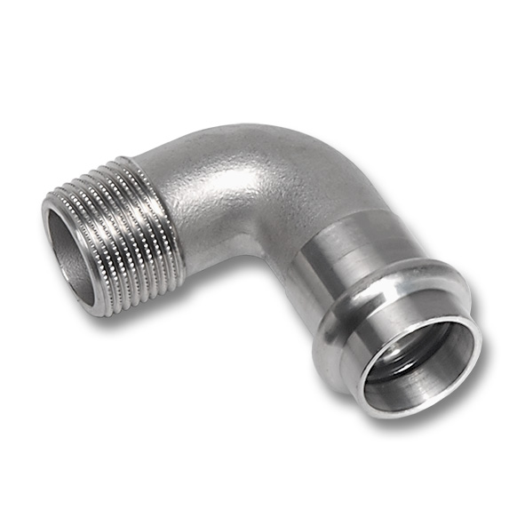 NiroTherm Industry Elbow 90° F/M-thread