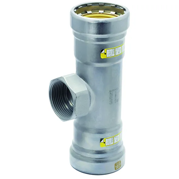 Heavy Steel Press Gas T-Stuk