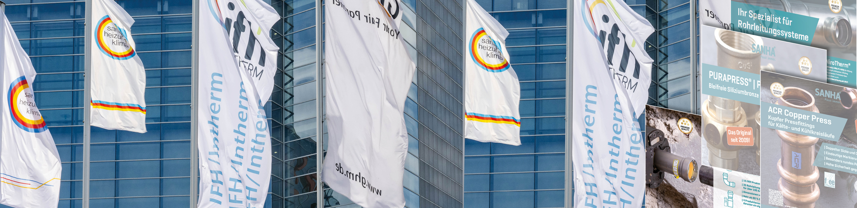 SANHA® ist auf der IFH Messe im März vertreten